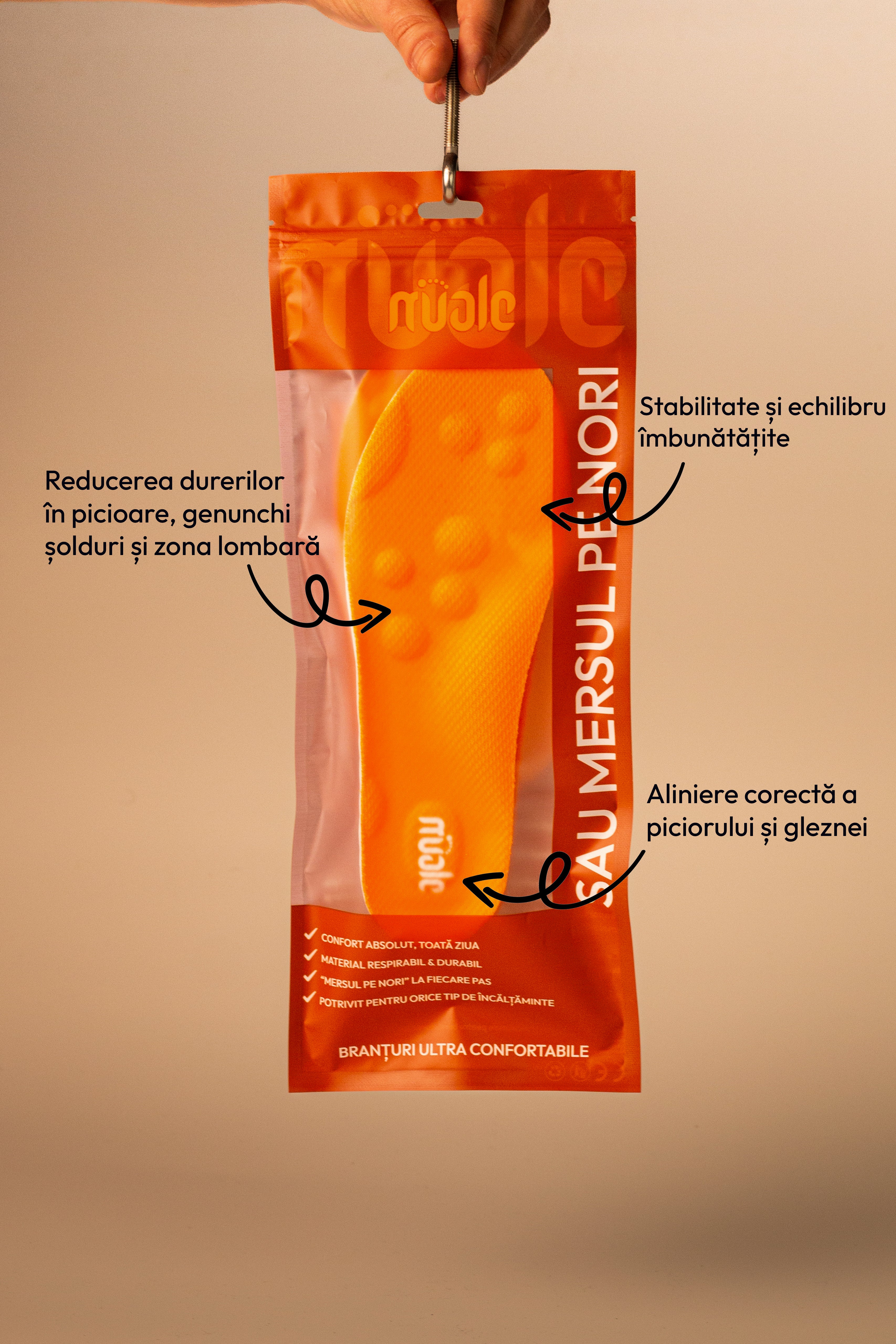 Branțuri ergonomice - muale